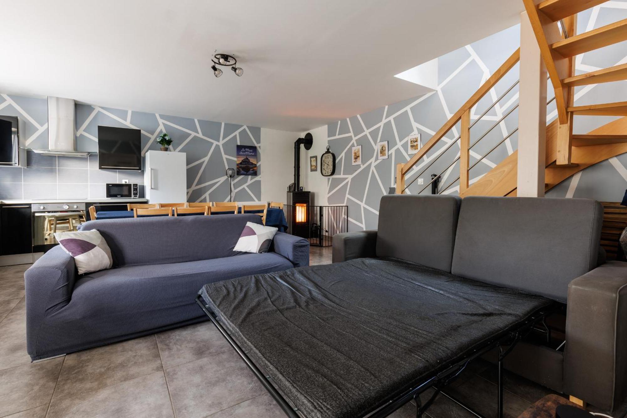 Dodo Normand 3 Chambres Bedrooms - Poele A Granules - Linge - Menage - Inclus Villedieu-les-Poeles-Rouffigny Exterior photo